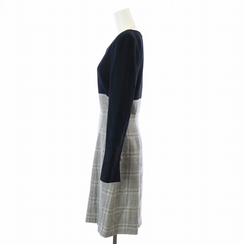 マドモアゼルディオール Mademoiselle Dior ワンピース フレア ひざ丈  