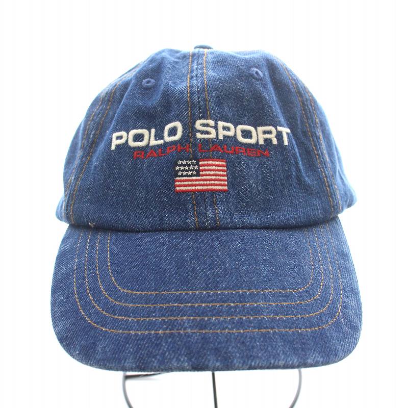ポロスポーツ デニムキャップ