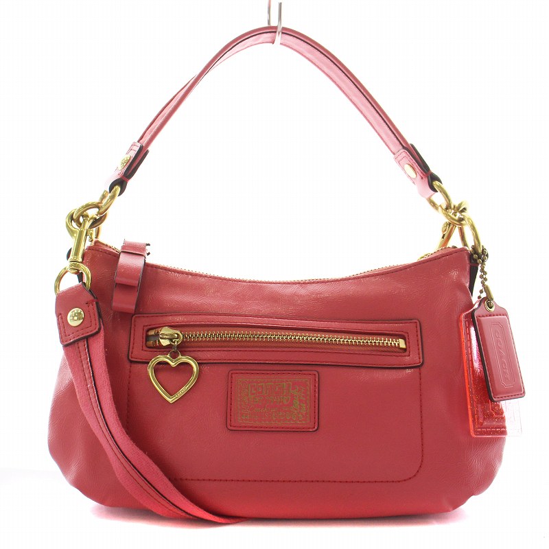 コーチハンドバッグレディースドシグネチャーパテントレザーF55450  