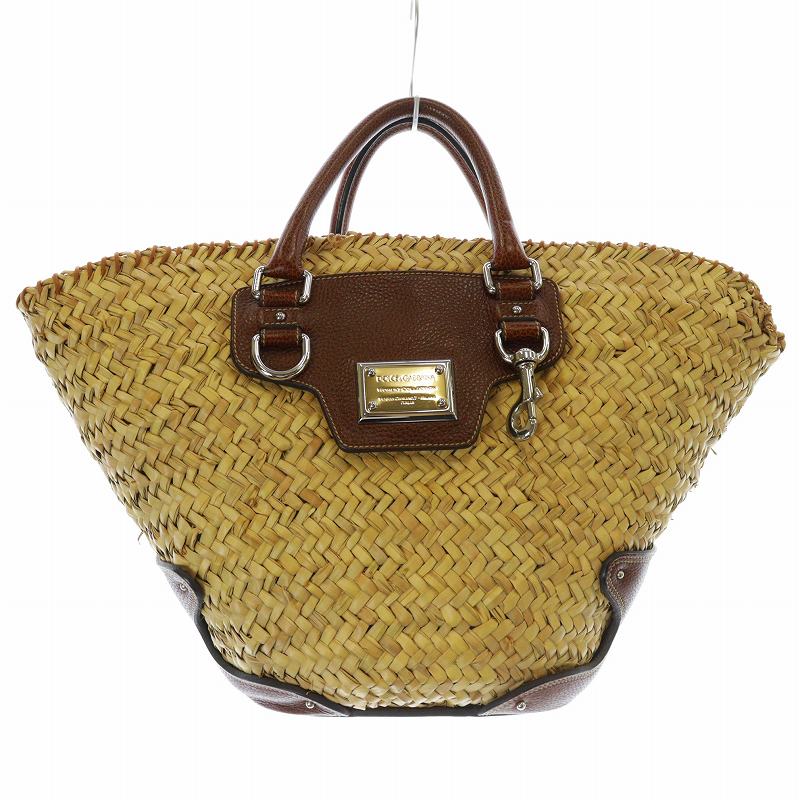 ドルチェ&ガッバーナ ドルガバ DOLCE&GABBANA MISS TOOKIE かごバッグ