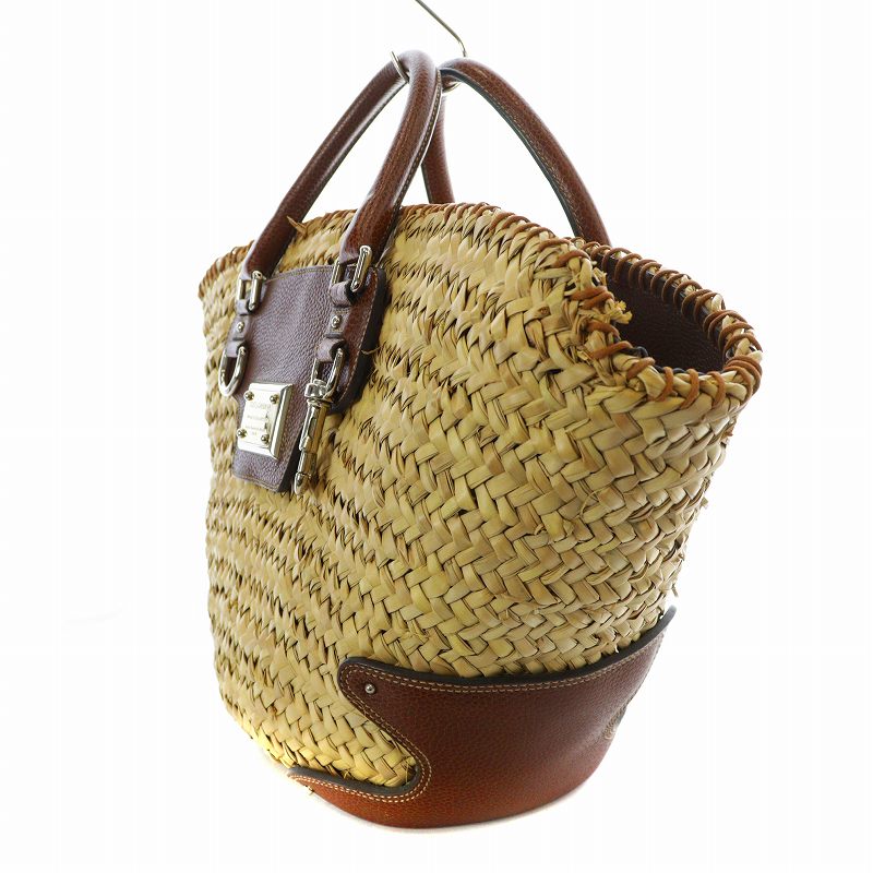 ドルチェ&ガッバーナ ドルガバ DOLCE&GABBANA MISS TOOKIE かごバッグ