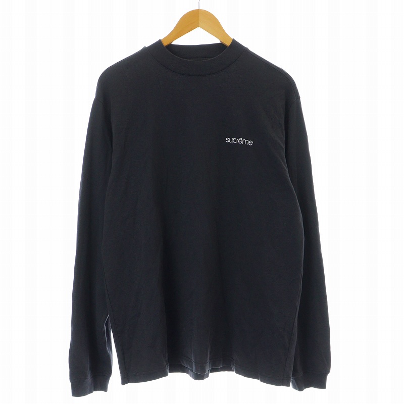 SUPREME シュプリーム スクリプトロゴ 刺繍 ラグラン スウェット シュプリーム SUPREME 22AW Mock Neck L⁄S Top Tシャツ カットソー