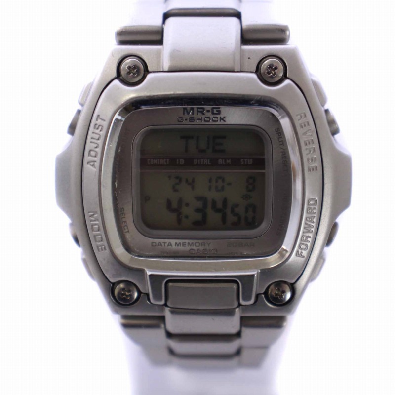 カシオ CASIO G-SHOCK 腕時計 デジタル クオーツ スクエア チタン