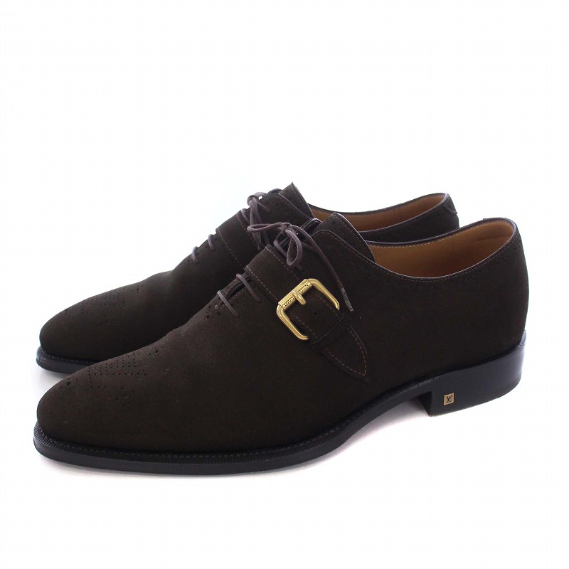 ルイヴィトン LOUIS VUITTON ビジネスシューズ レースアップ ベルト