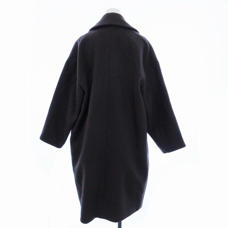 イエナ IENA チェスターコート ロング アウター 36 S 紫 パープル 18  