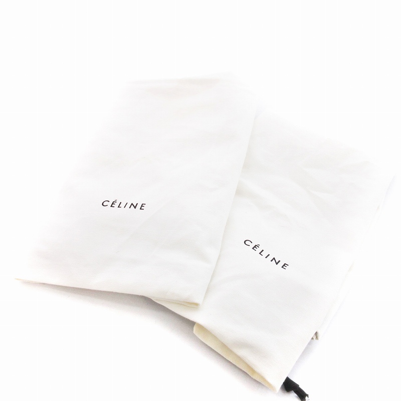 セリーヌ CELINE ロングブーツ スエード ハイヒール レザー 靴 35.5  