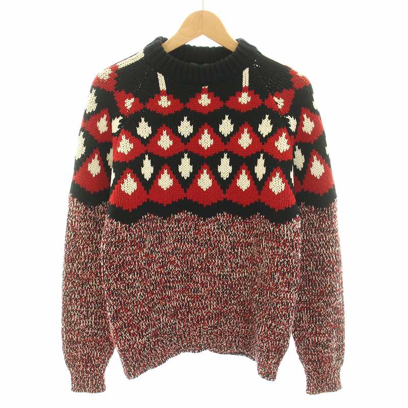 PRADA プラダ ニット・セーター M 赤