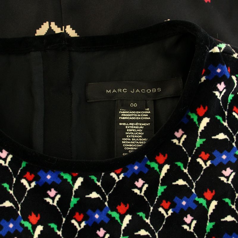 マークジェイコブス MARC JACOBS ワンピース ひざ丈 ラウンド