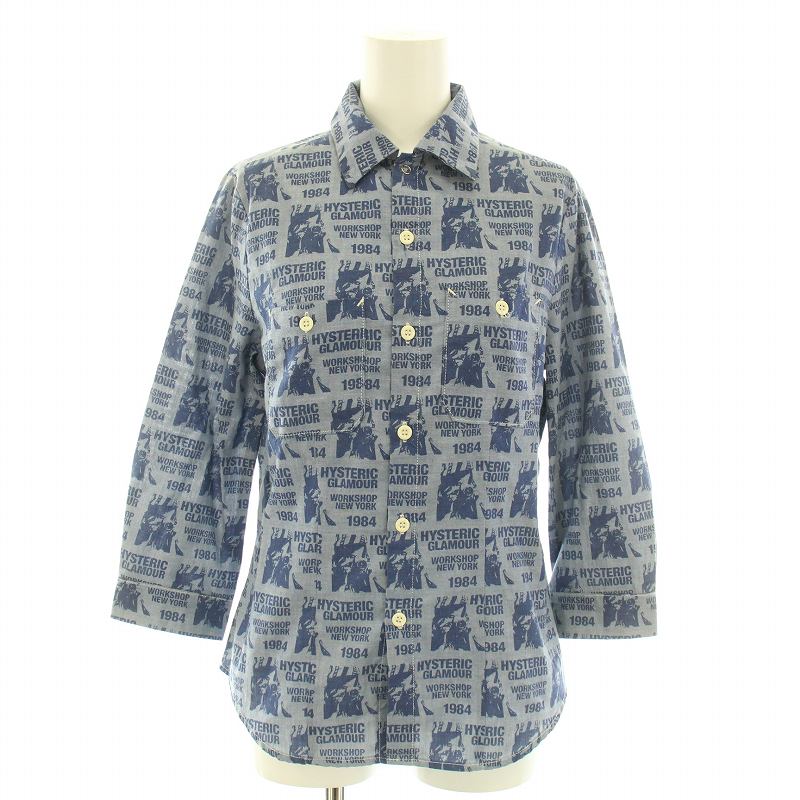 ヒステリックグラマー HYSTERIC GLAMOUR シャツ ブラウス スタンダード 