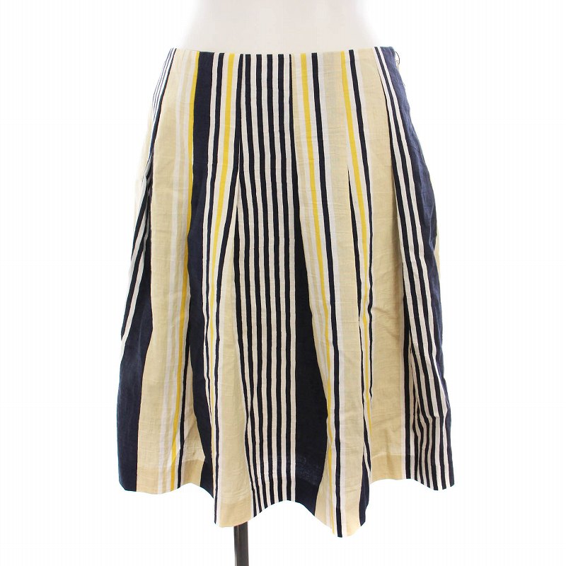 M'S GRACY フレアスカート 38 エムズグレイシー 花柄フレアスカート