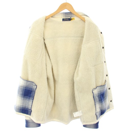 ポロ ラルフローレン POLO RALPH LAUREN シャツジャケット 裏ボア  