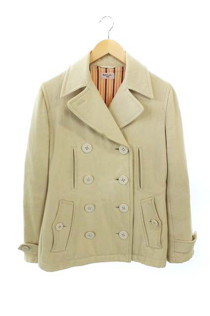ポールスミス ピンク paul smith PINK ピーコート Pコート ウール 42