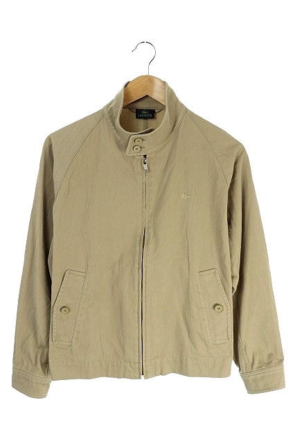 ラコステ LACOSTE ジップアップ ジャケット 48/3 ベージュ /HK メンズ 