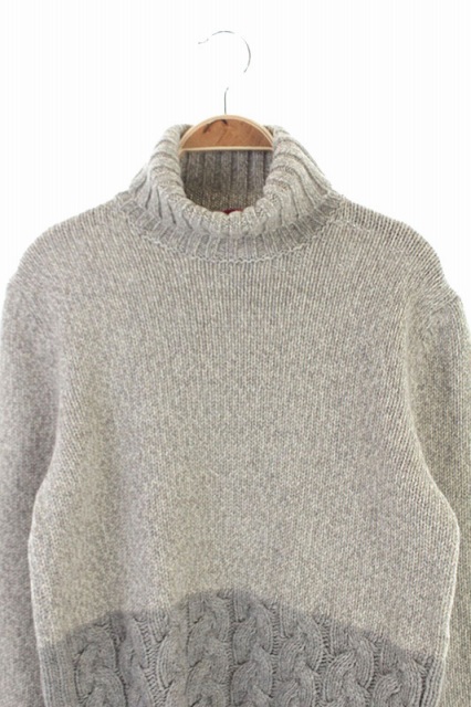 アルテア Altea ニット セーター タートルネック ローゲージ グレージュ Hh メンズ 169 ベクトルパーク