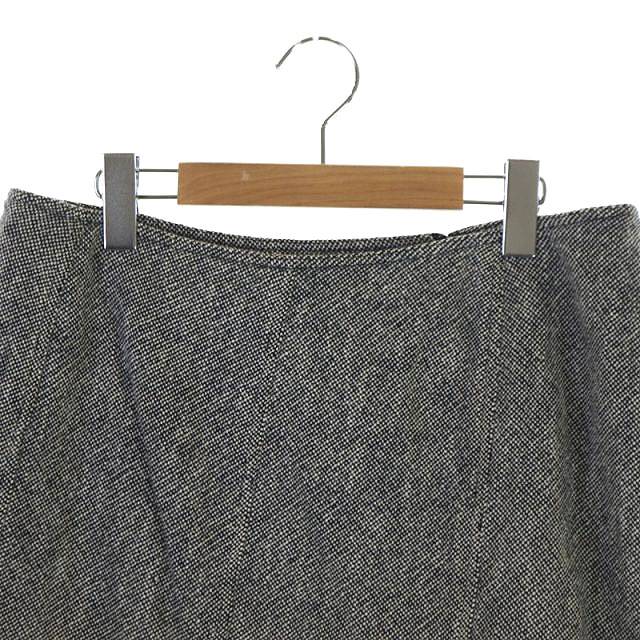 バーバリー ロンドン BURBERRY LONDON タイトスカート ひざ丈 ツイード  