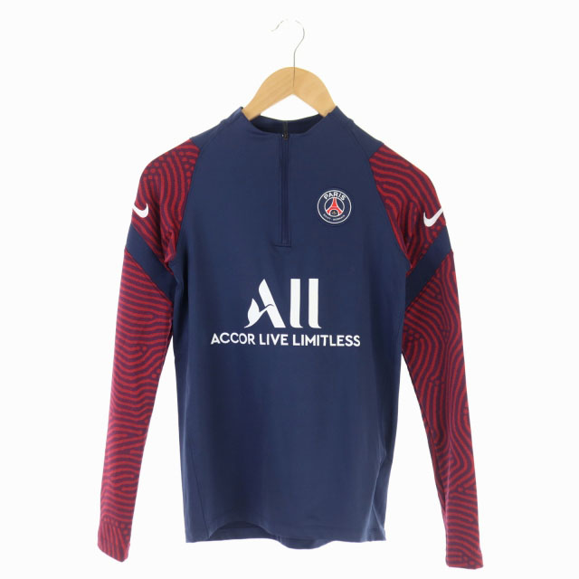 Nike Paris Saint-Germain ハーフジップ長袖ウェアL | ヤマダウェブコム