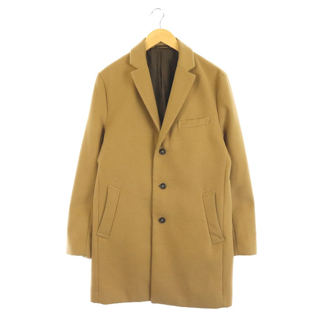 インヘリット Inherit チェスターコート 総裏地 L 茶 ブラウン Sa メンズ 169 ベクトルパーク