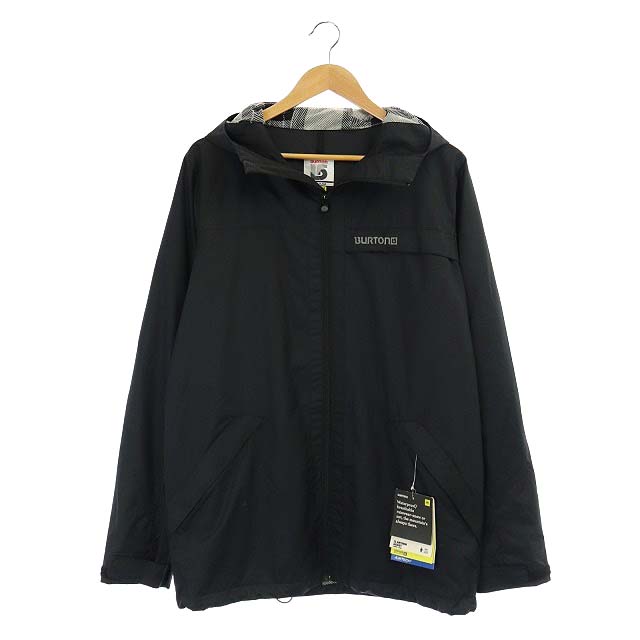 BURTON ブラック ジャケット フード付き スノーボード用フード付きジャケット BURTON スノーボード用