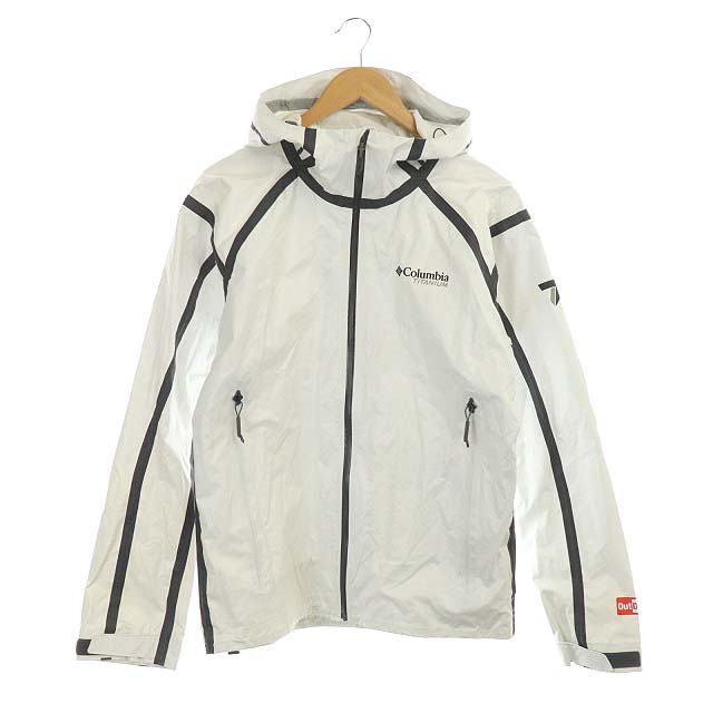 コロンビア Columbia Outdry Ex Gold Tech Shell マウンテンパーカー ナイロン ジャケット ジップアップ S P 白 グレー ホワイト D メンズ 169 ベクトルパーク