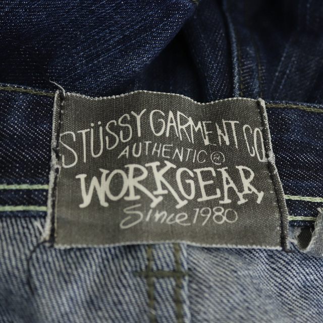 Stussy ストレートデニムパンツ ブルー　w34 STUSSY ステューシー パンツ メンズ Slim OL(stussy jean denim