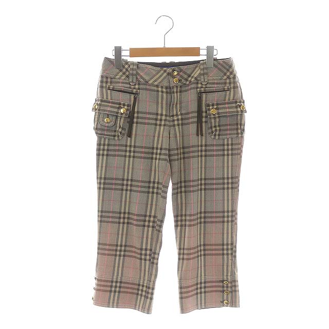 バーバリーブルーレーベル BURBERRY BLUE LABEL パンツ 七分丈  