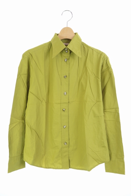 ポールスミスウィメン Paul Smith Women シャツ 長袖 黄緑 Hk レディース 169 ベクトルパーク