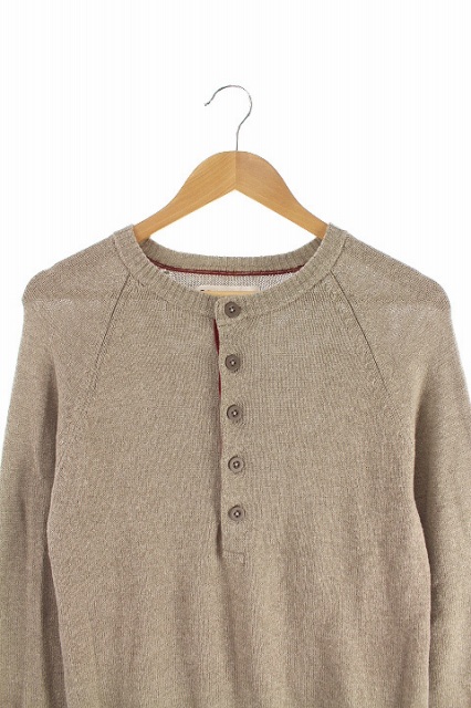 マーガレットハウエル MHL. ニット セーター ヘンリーネック 長袖 M 