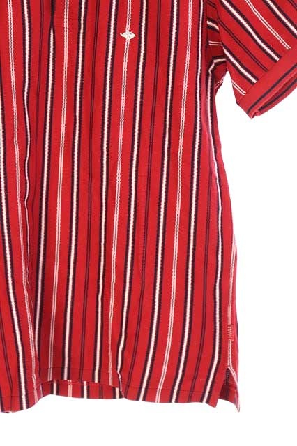 パーリーゲイツ PEARLY GATES ポロシャツ 半袖 ストライプ ワン