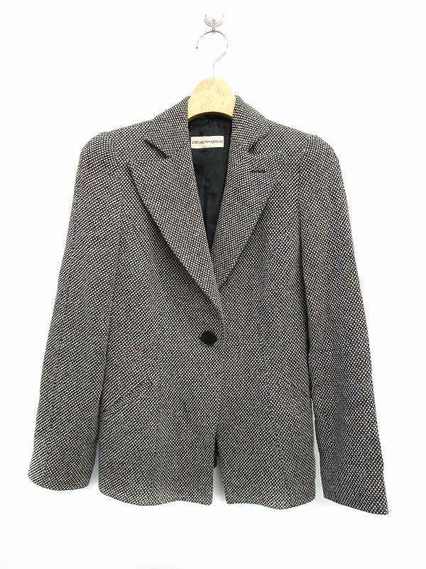 エンポリオアルマーニ EMPORIO ARMANI ジャケット テーラード 総裏地