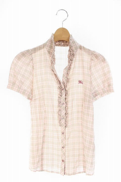 バーバリーブルーレーベル BURBERRY BLUE LABEL ブラウス シャツ 