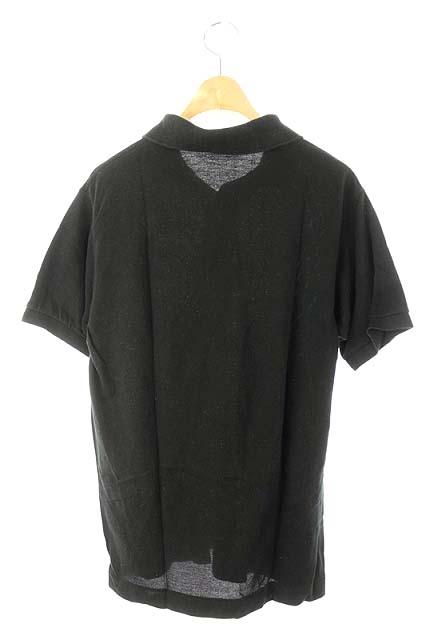 ラコステ LACOSTE SERIE LIMITEE GOLD ポロシャツ 半袖 3 黒 /DF
