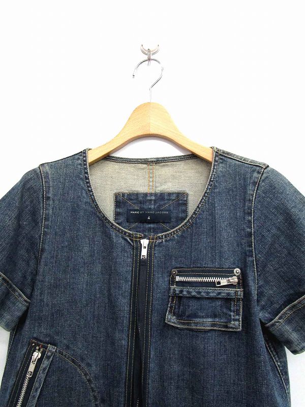 お値下げしました！MARC JACOBS ミニワンピース　デニム MARC JACOBS ミニワンピースデニム