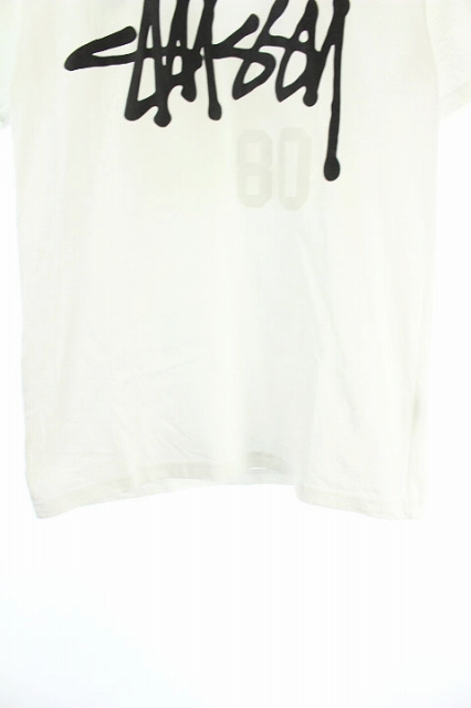 Stüssy ロゴプリント ★ユニセックス★ホワイト Stüssy ロゴプリント ☆ユニセックス☆ホワイト 新品 未使用