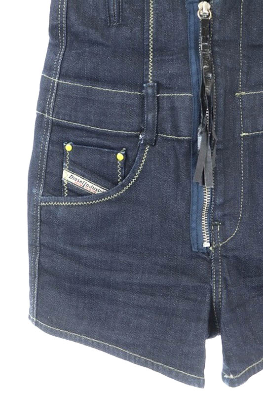ディーゼル DIESEL サロペット オールインワン ベアトップ デニム 