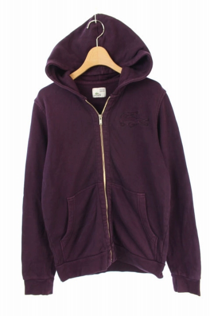 ラコステ Lacoste パーカー ジップアップ フード 3 紫 Df レディース 169 ベクトルパーク