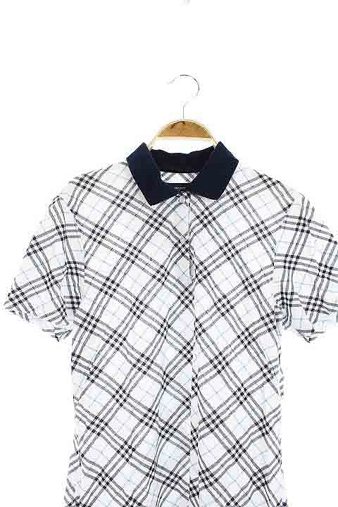 バーバリーゴルフ BURBERRY GOLF ワンピース チェック ひざ丈