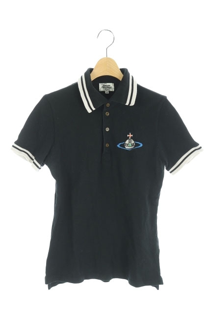 ヴィヴィアンウエストウッドマン Vivienne Westwood Man ポロシャツ 半袖 黒 My D メンズ 169 ベクトルパーク