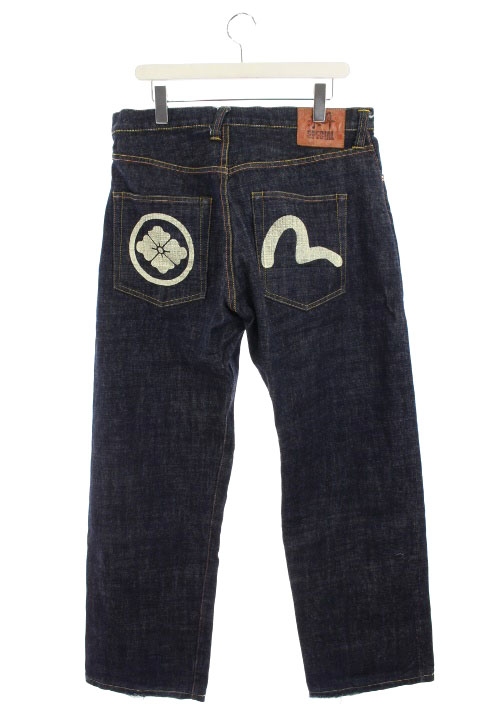 エヴィス EVISU 朱耳 SPECIAL パンツ デニム ジーンズ ストレート 36 