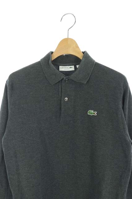 ラコステ Lacoste ポロシャツ 長袖 Fr3 グレー Df メンズ 169 ベクトルパーク