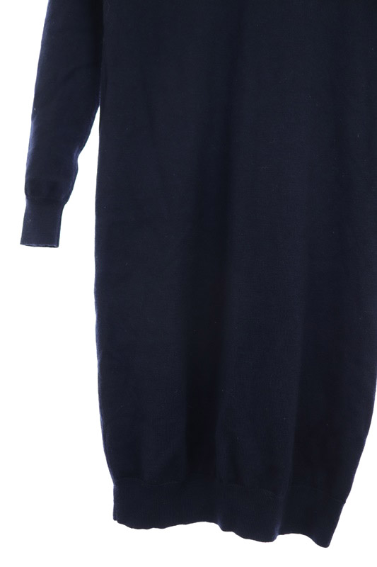 ラルフローレン RALPH LAUREN SPORT ワンピース 膝丈 長袖 ニット V