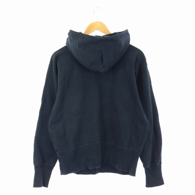 【美品】45rpm スウェット　ロゴ　ネイビー　イエロー 45rpm スウェット ロゴ ネイビー イエロー