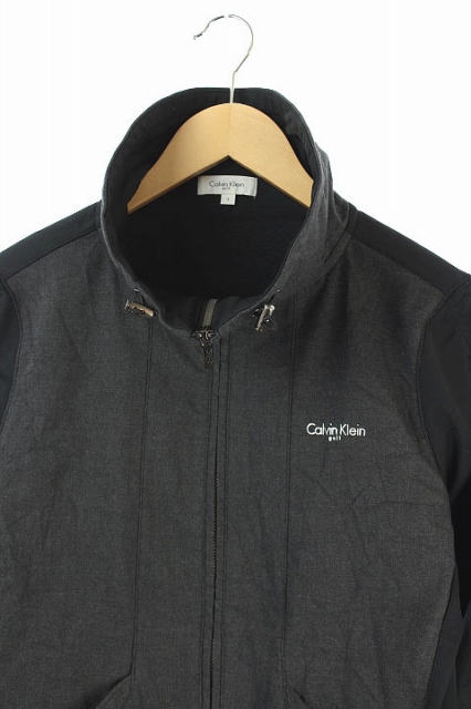 カルバンクラインゴルフ Calvin Klein Golf ジャケット ジップアップ 長袖 L グレー Kn レディース 169 ベクトルパーク