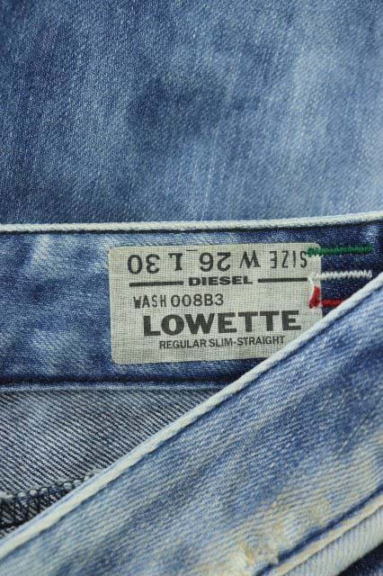 ディーゼル DIESEL LOWETTE パンツ デニム ジ 