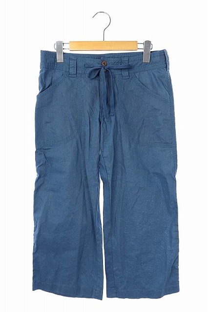 パタゴニア Patagonia クロップドパンツ ヘンプ ウエスト紐 4 水色 Ao レディース 169 ベクトルパーク