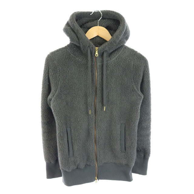 チャンピオン Champion パーカー ボア ジップアップ 長袖 S グレー Rm メンズ 169 ベクトルパーク