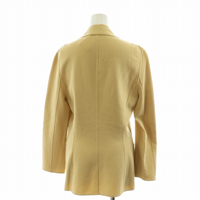CELINE ベージュ テーラードジャケット 38 CELINE ベージュ テーラード