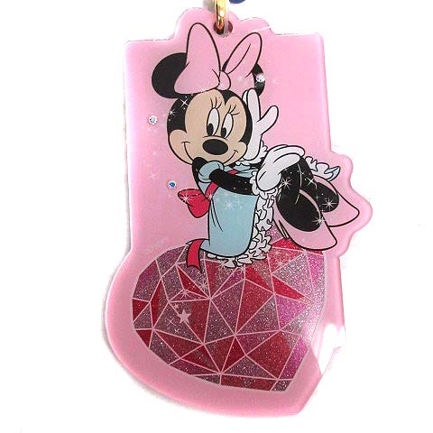 未使用品 サマンサタバサプチチョイス Samantha Thavasa Petit Choice Disney パスケース 定期入れ カードケース アクリル ストーン ラメ 00 ピンク Yi41 レディース 170 ベクトルパーク