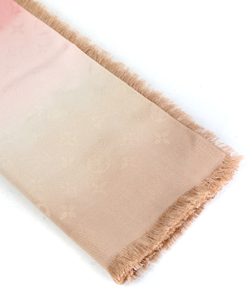 ルイヴィトン LOUIS VUITTON ショール ストール モノグラム ブラー  