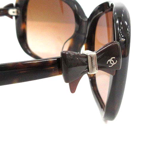 CHANEL リボン スクエアサングラス ブラウン 新作♡CHANEL 5478 スクエアサングラス【関税込】 (CHANEL