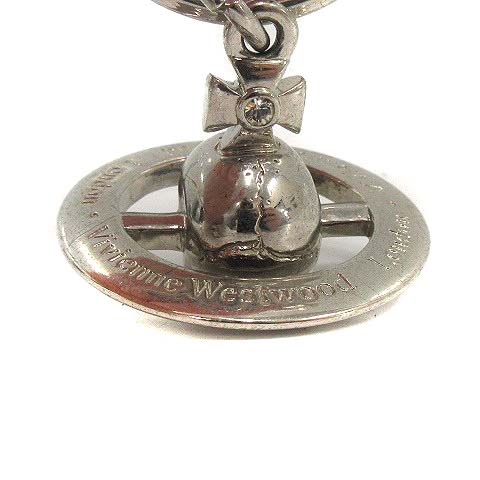 ヴィヴィアンウエストウッド Vivienne Westwood キーホルダー キーリング スカル オーブ キーリング Skull Orb  Keyring シルバー色 /YI1 メンズ／レディース／ユニセックス